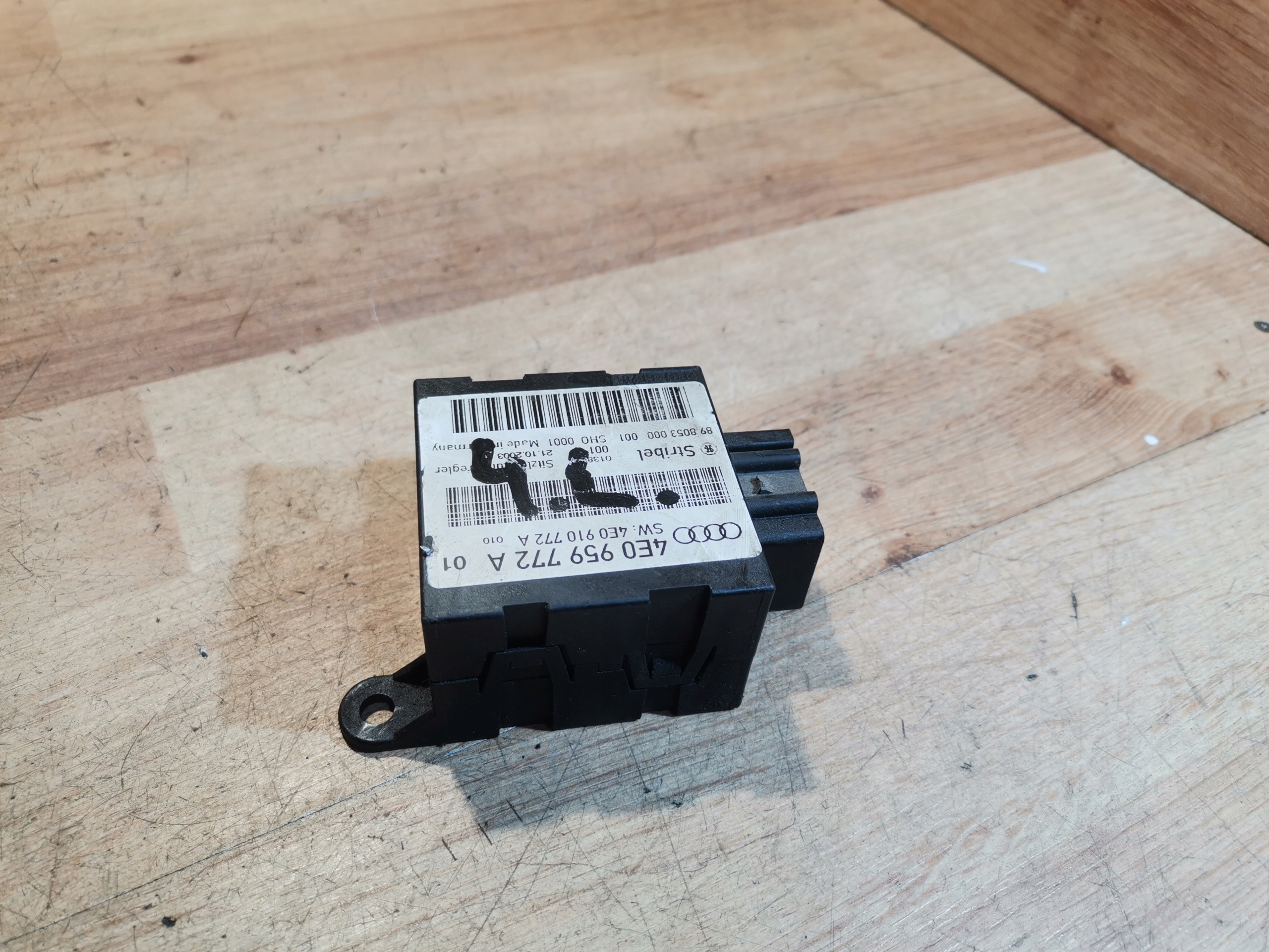 module control unit seat AUDI A8 D3 4E0959772A