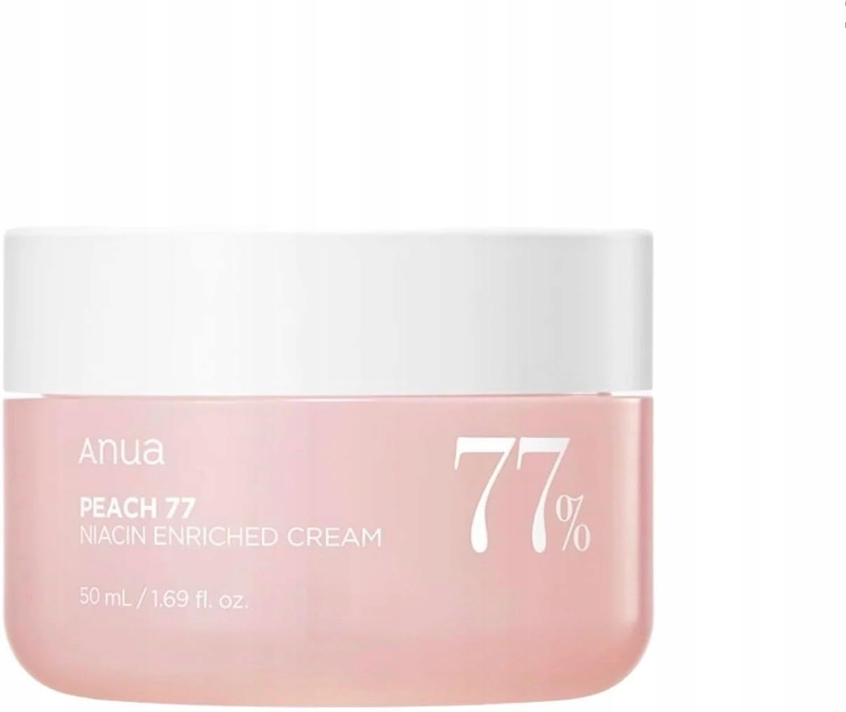 Anua Peach 77 Niacin Enriched Cream 50 ml Nawilżająco-rozjaśniający krem