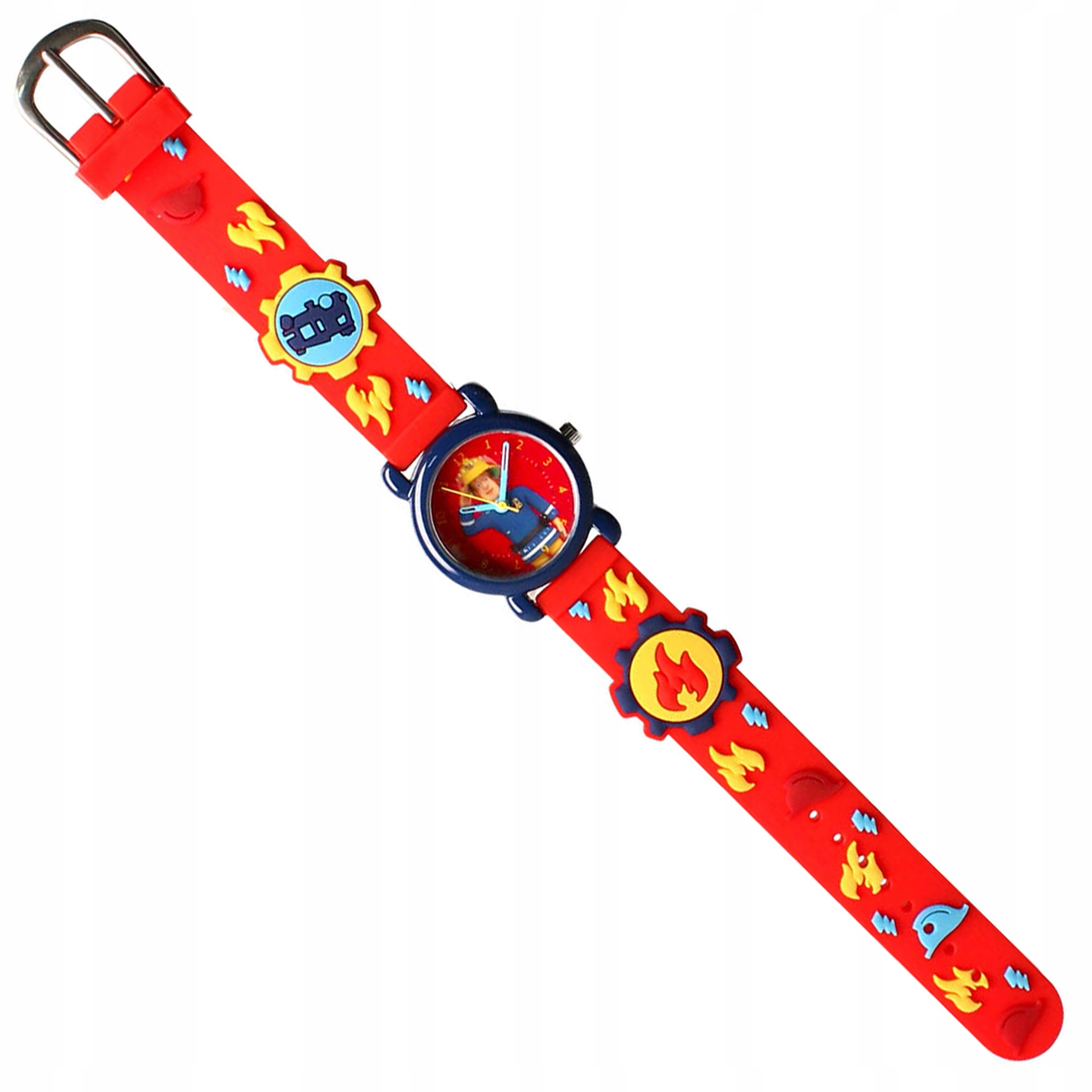 Zegarek Strażak Sam wskazówkowy Czerwony Marka Inna marka