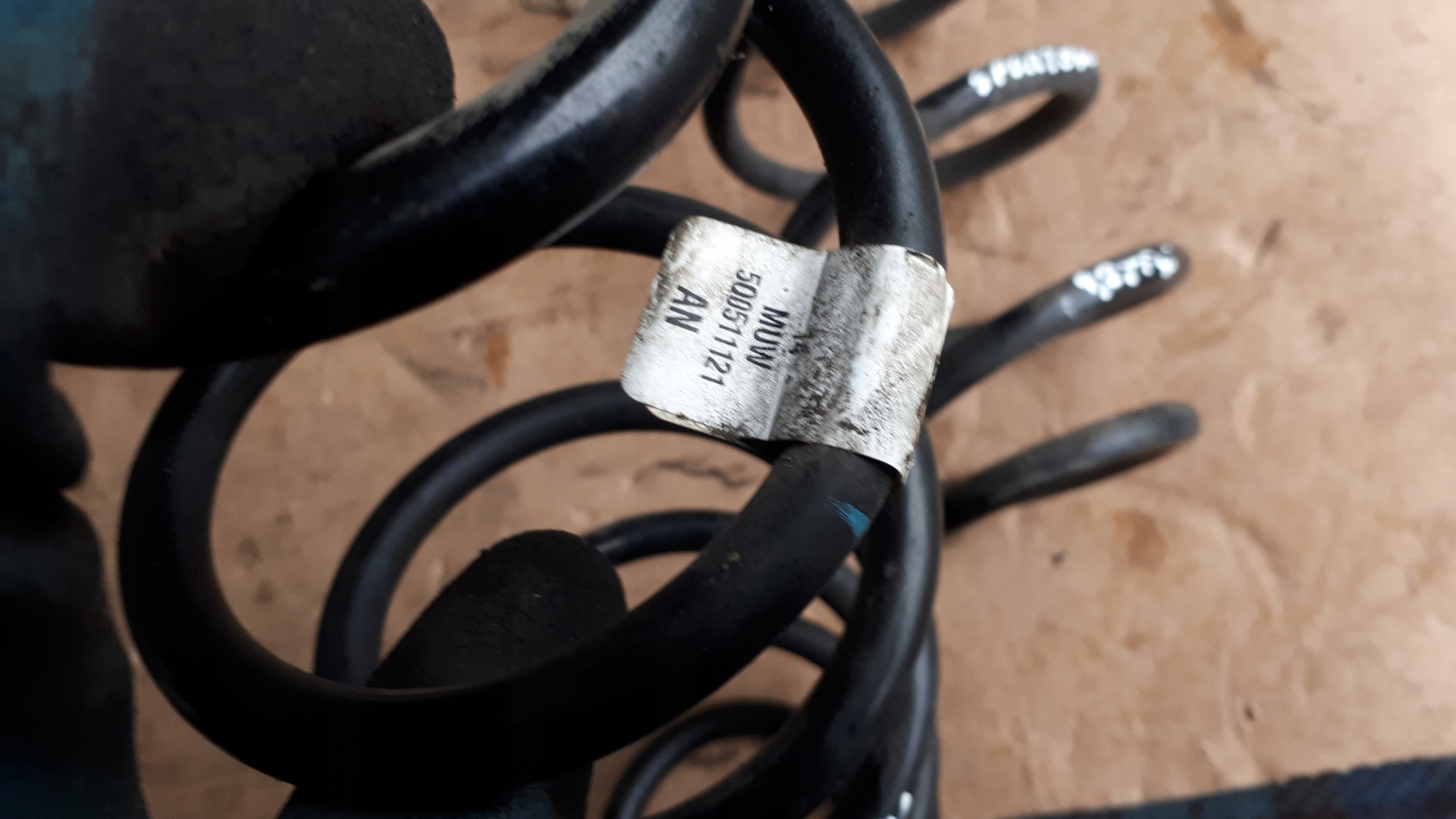 A3 8V spring springs left right rear part SPORTBACK