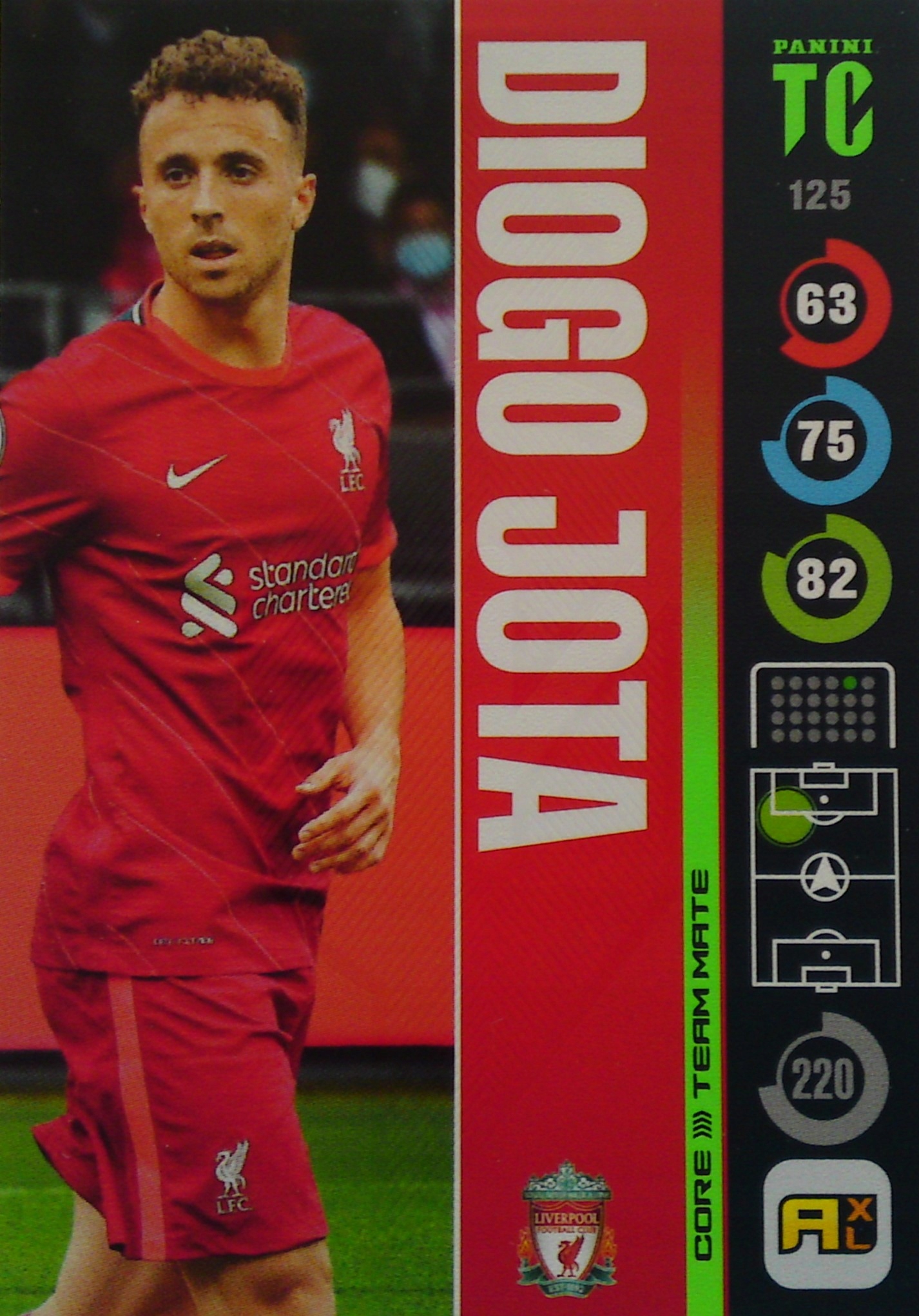 Panini Top Class 2022 Team Mate Jota 125
