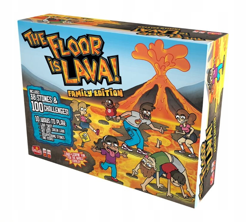 

Podłoga to Lawa Family ML Goliath Games