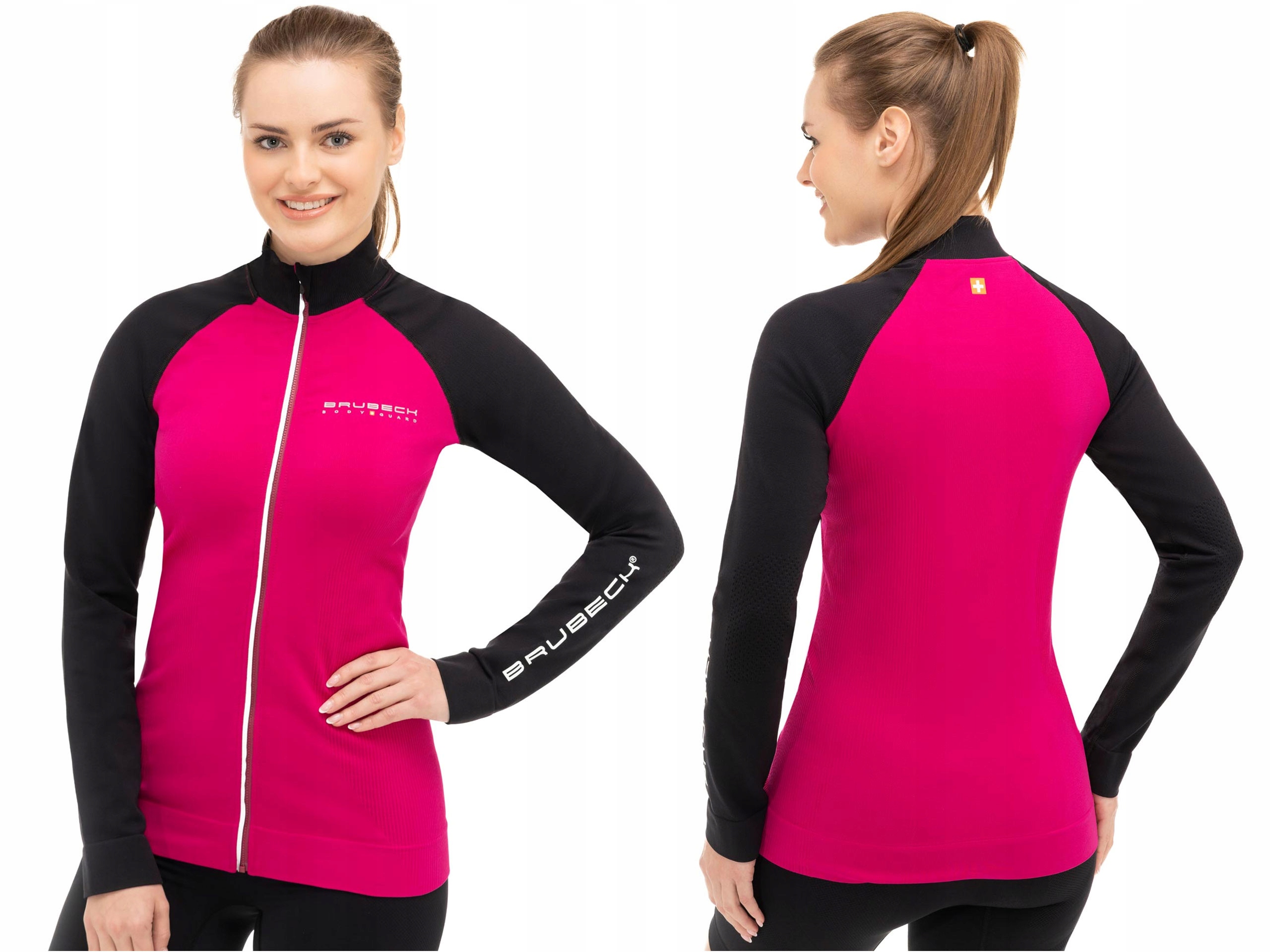 Bluza termoaktywna damska bieganie rower trekking Brubeck Athletic fukcja M