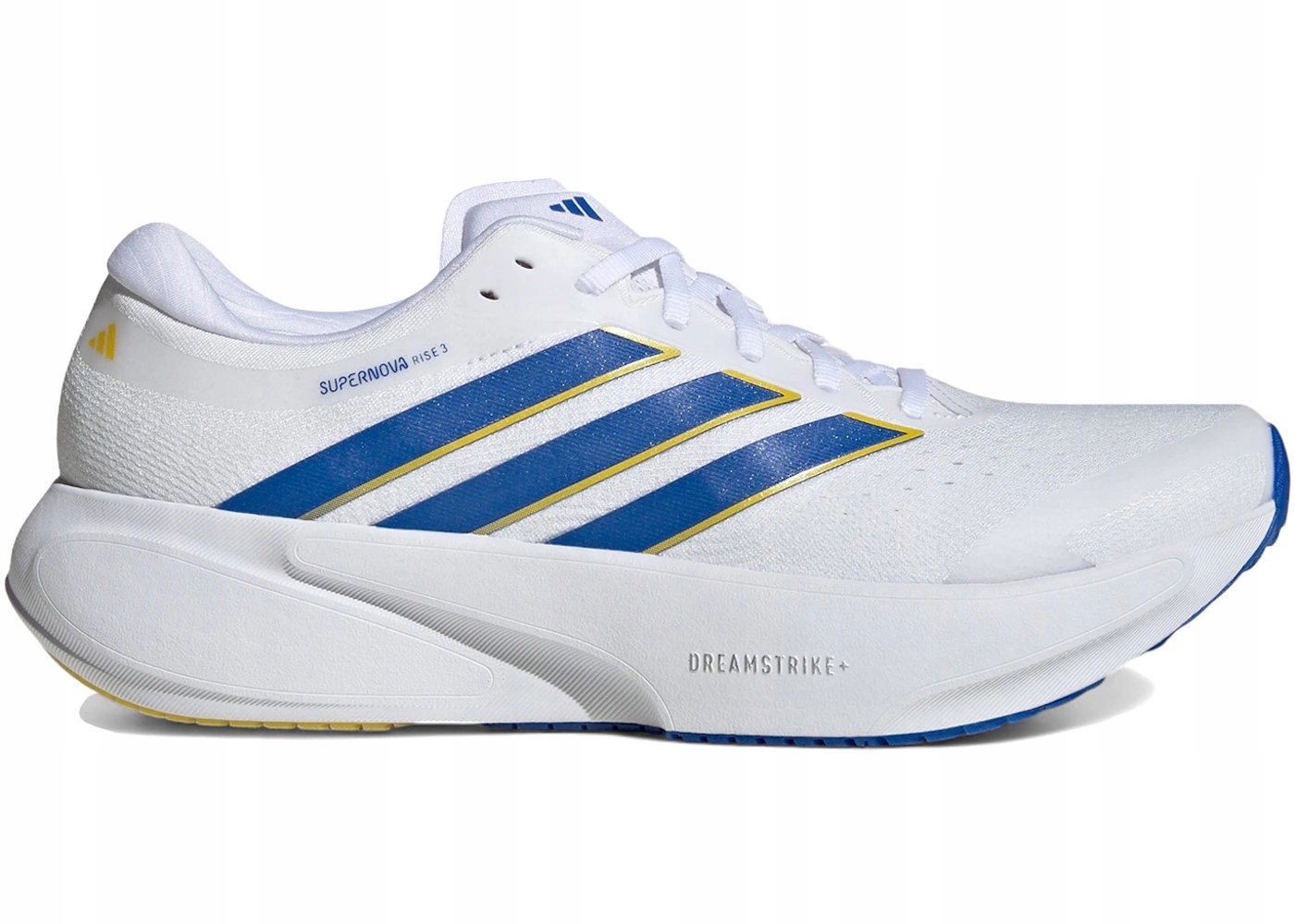 adidas Supernova Rise 3 bílá modrá žlutá pánská JQ9668 46 2/3