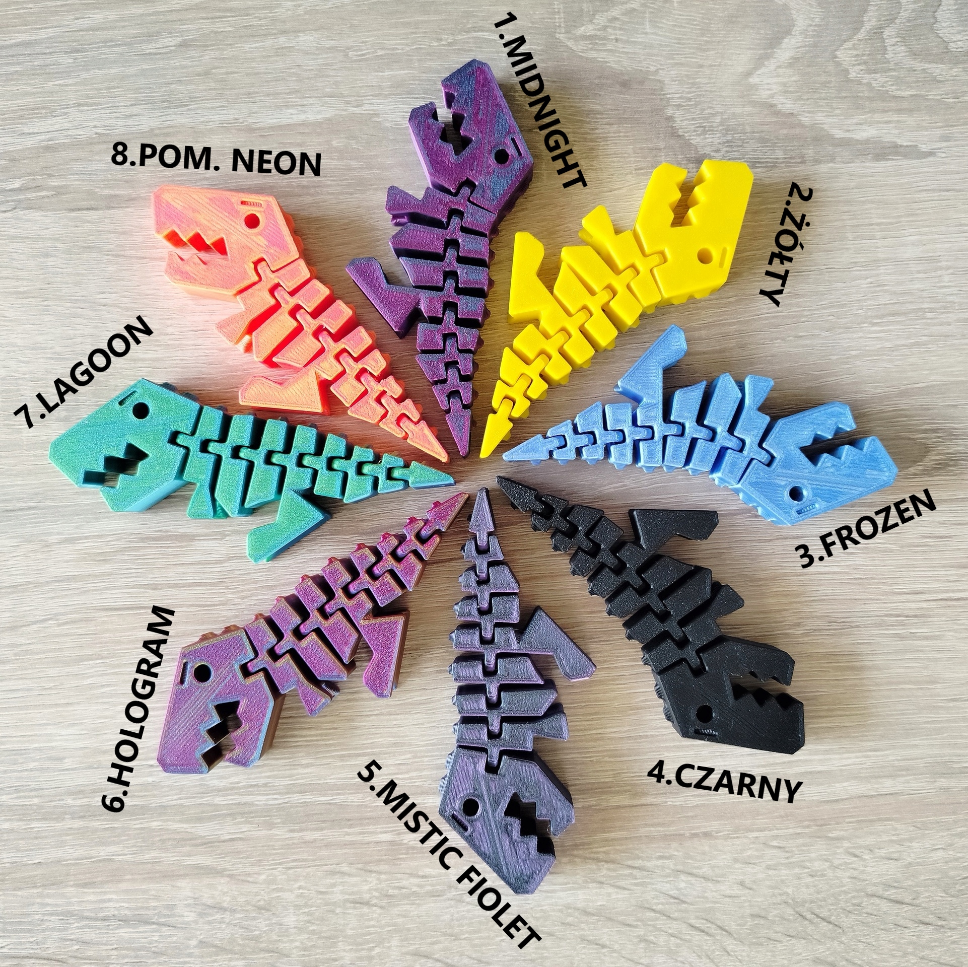 KEYSPINNER / KEYRAMBIT / KEYFLIPPER FROZEN ZESTAW DINUŚ HIT TIKTOK! EAN (GTIN) 6938632034541