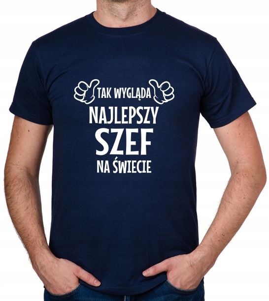 

koszulka Najlepszy Szef prezent
