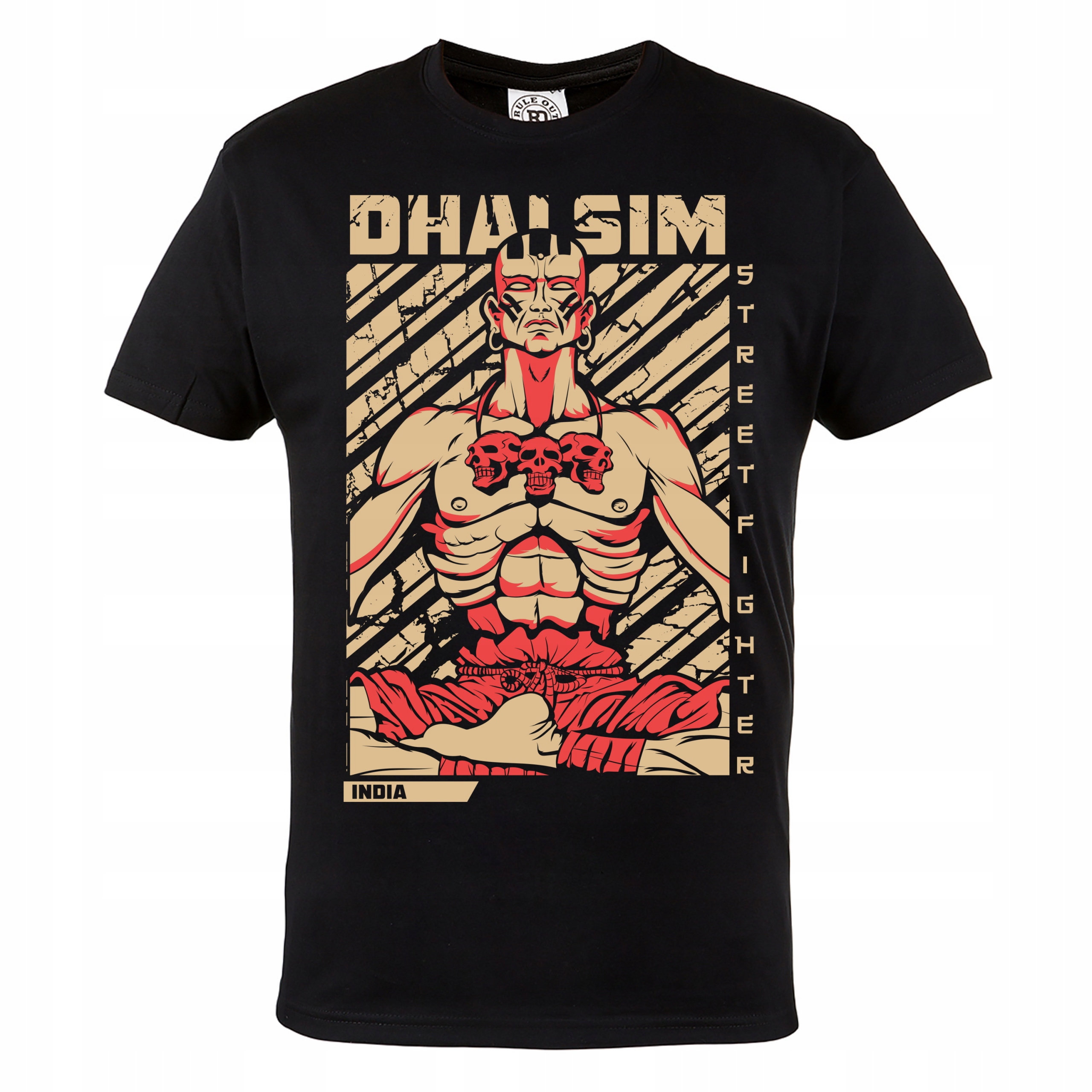 

Męska Koszulka Gra Street Fighter Dhalsim