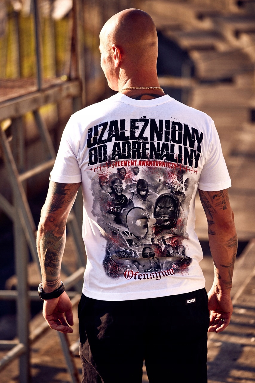 

Ofensywa T-shirt Uzależniony od adrenaliny L Gl