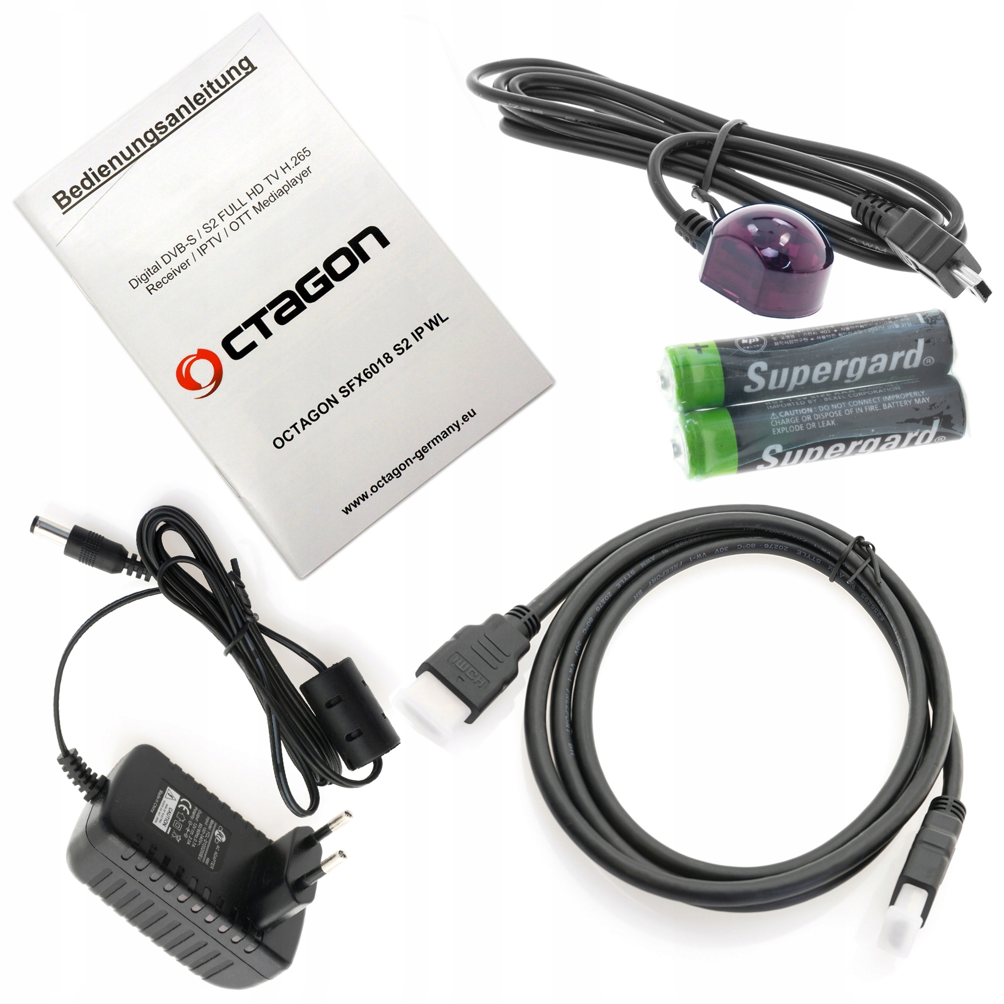 Octagon SFX6018HD DVB-S2 IPTV ENIGMA2 OpenATV WiFi Dysk nie