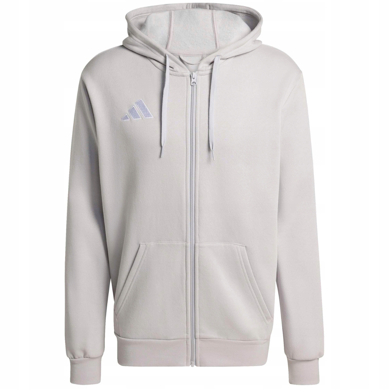 Bluza Męska Adidas Rozpinana Bawełniana Z Kapturem Popiel Entrada 26 3XL