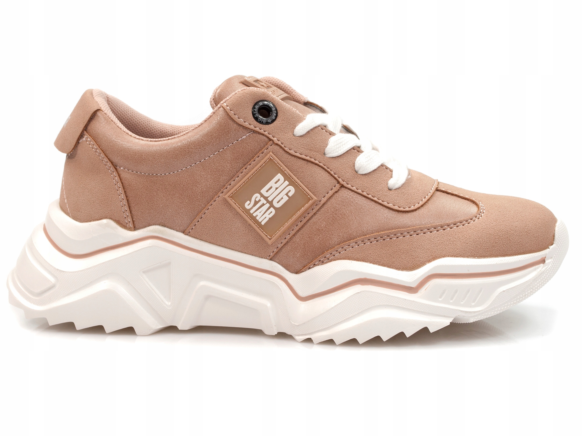 

półbuty Big Star GG274210 ekoskóra damsk Sneakersy