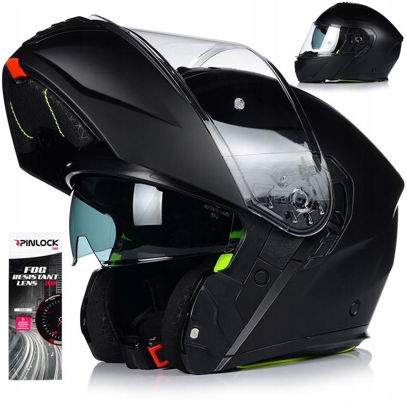 

Szczękowy Kask Motocyklowy Naxa FO7 Pinlock Blenda