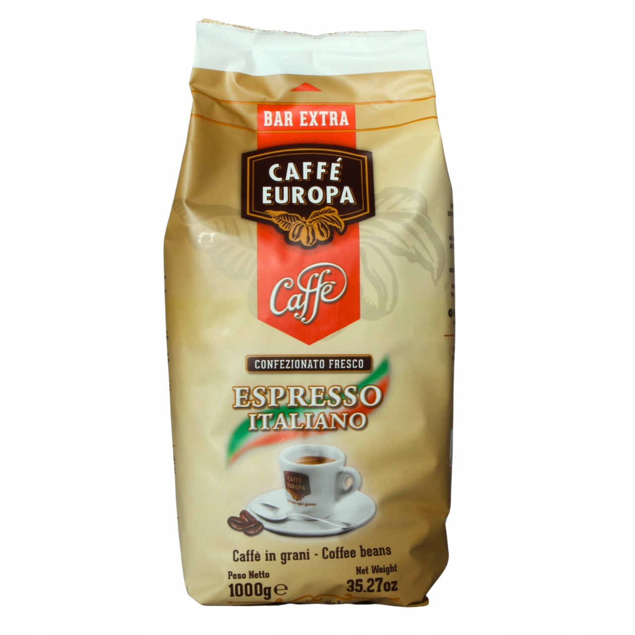 Caffe Europa Kawa Espresso Italiano Bar Extra 1kg Włochy