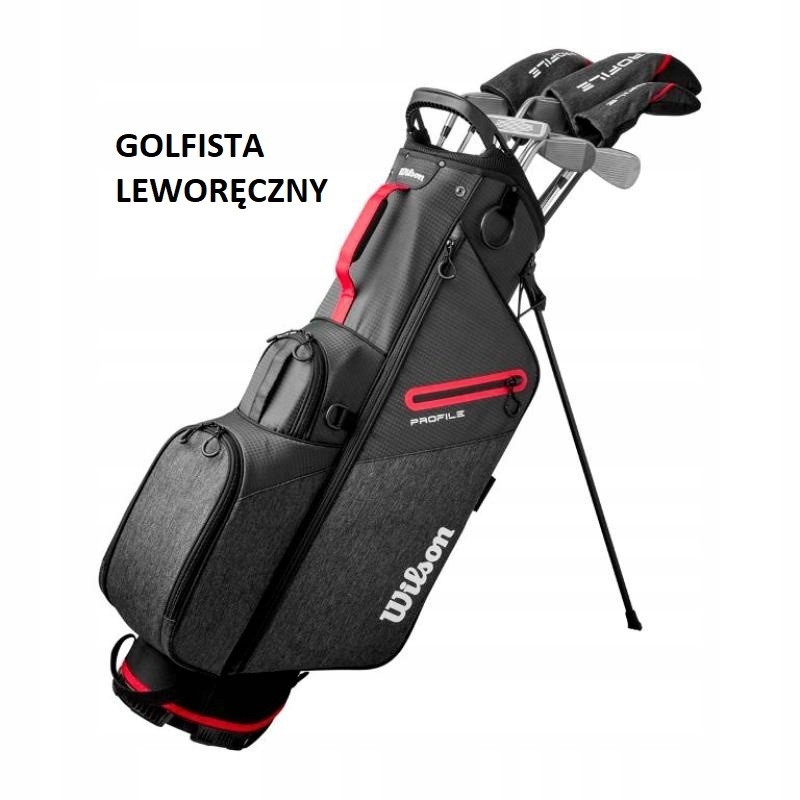 Sada holí Wilson Profile, 10 holí na ocelových skříních s taškou