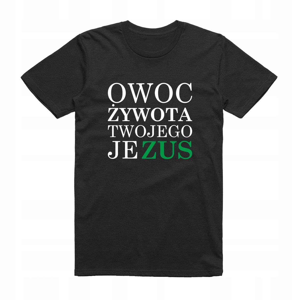 

L - Koszulka T-shirt Owoc Żywota Je Zus Śmieszna