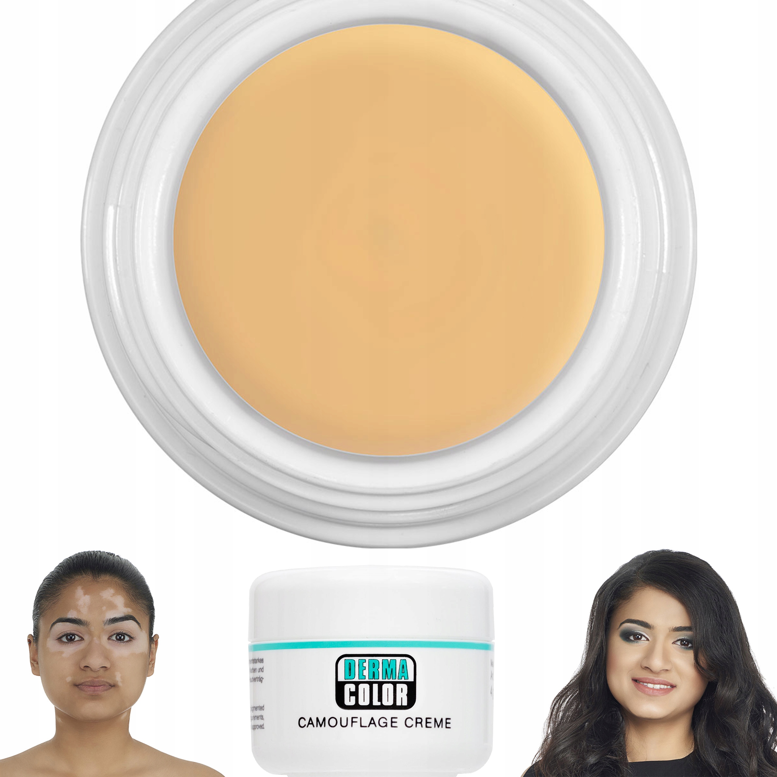 Podkład kamuflujący Kryolan Dermacolor Camouflage D2