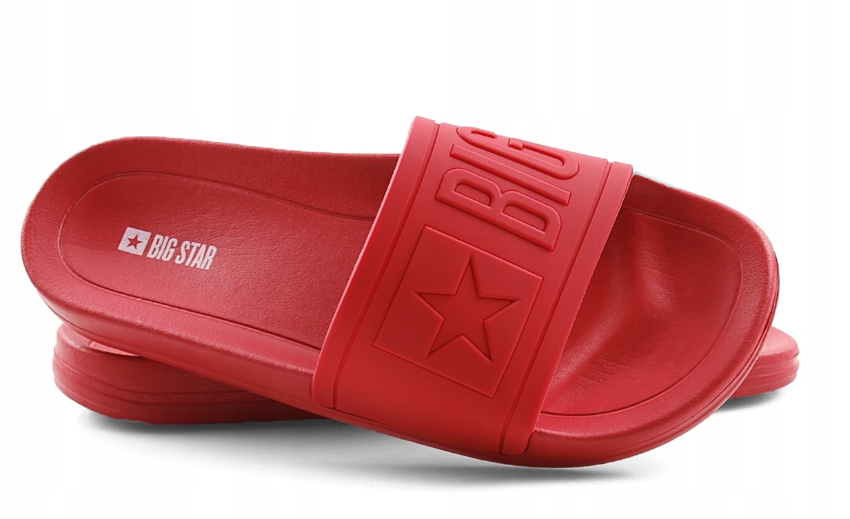 

Big Star DD174689 Czerwone Klapki Basen Plaża 43