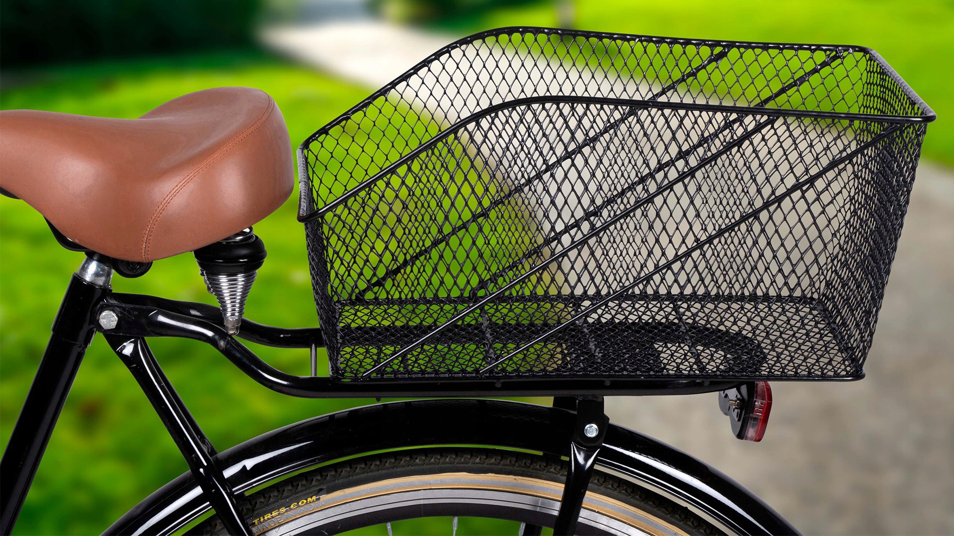 KOSZYK ROWEROWY DUŻY DRUCIANY MONTOWANY NA BAGAŻNIK DUNLOP 13L 10KG Waga 1050 g