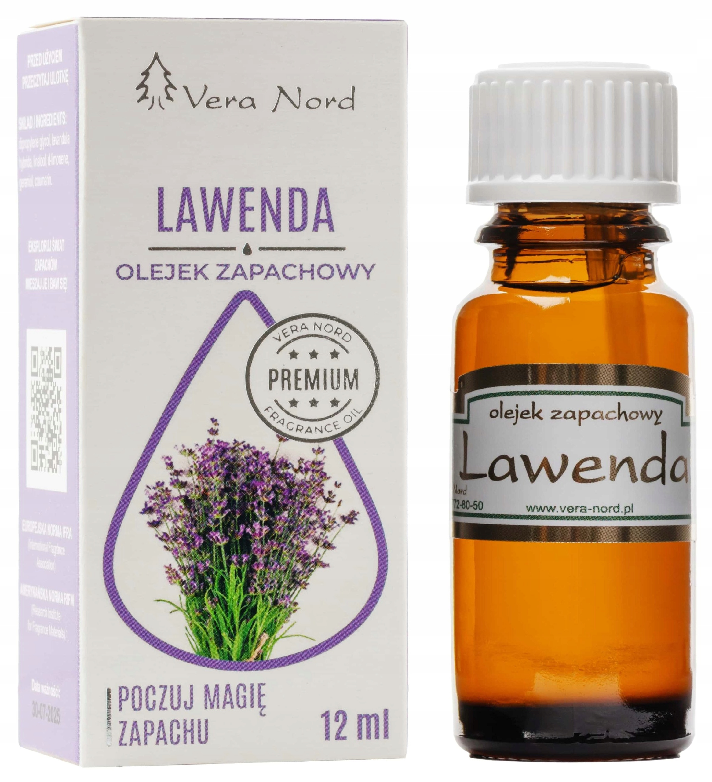 

Lawenda Olejek Zapachowy 12 ml Vera Nord