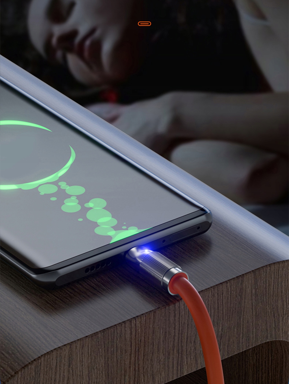 Kabel szybkie ładowanie QC USB Typ C 7,5W 1,5A 2m Wytrzymały Przewód USB C Marka Novaza Tech