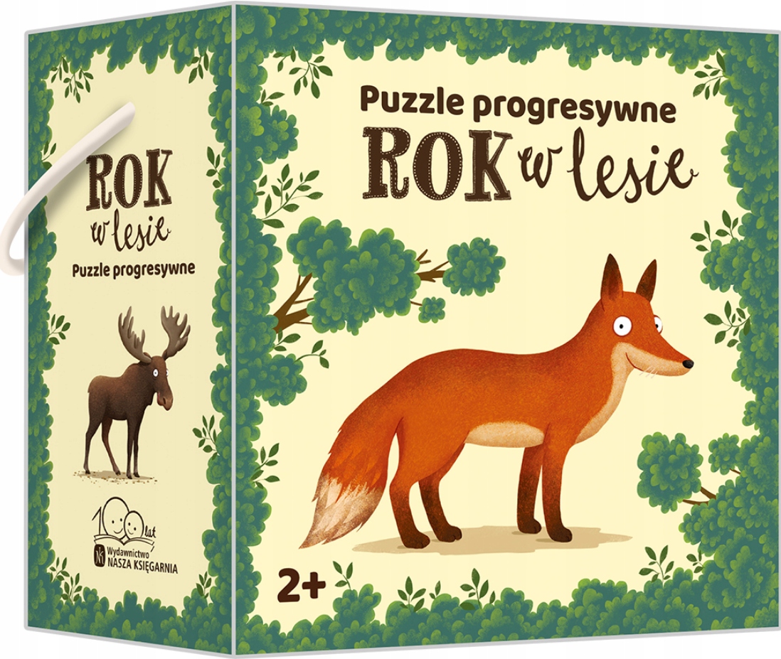 

Puzzle progresywne Rok w lesie 2+