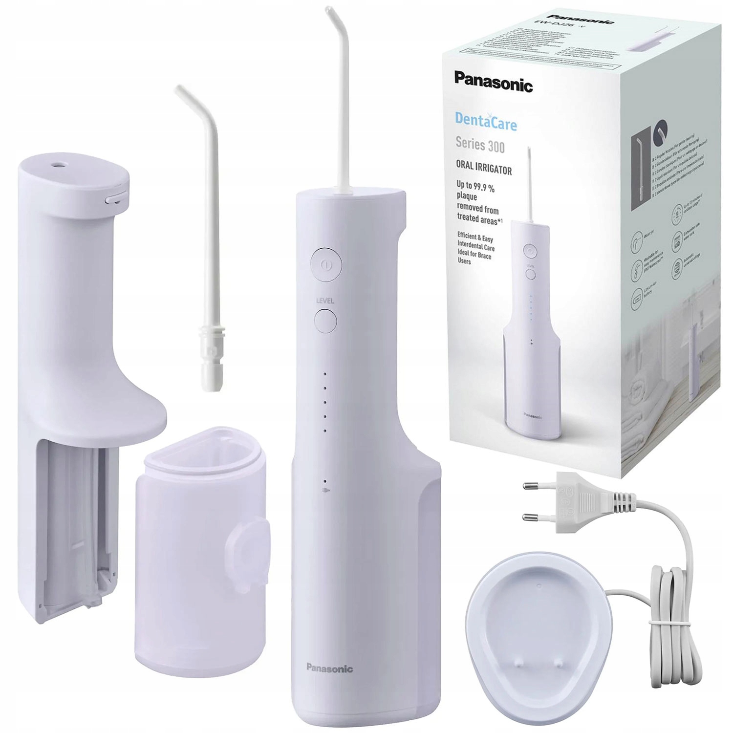 Irygator Panasonic EW-DJ26-V303 irygator bezprzewodowy do zębów fioletowy