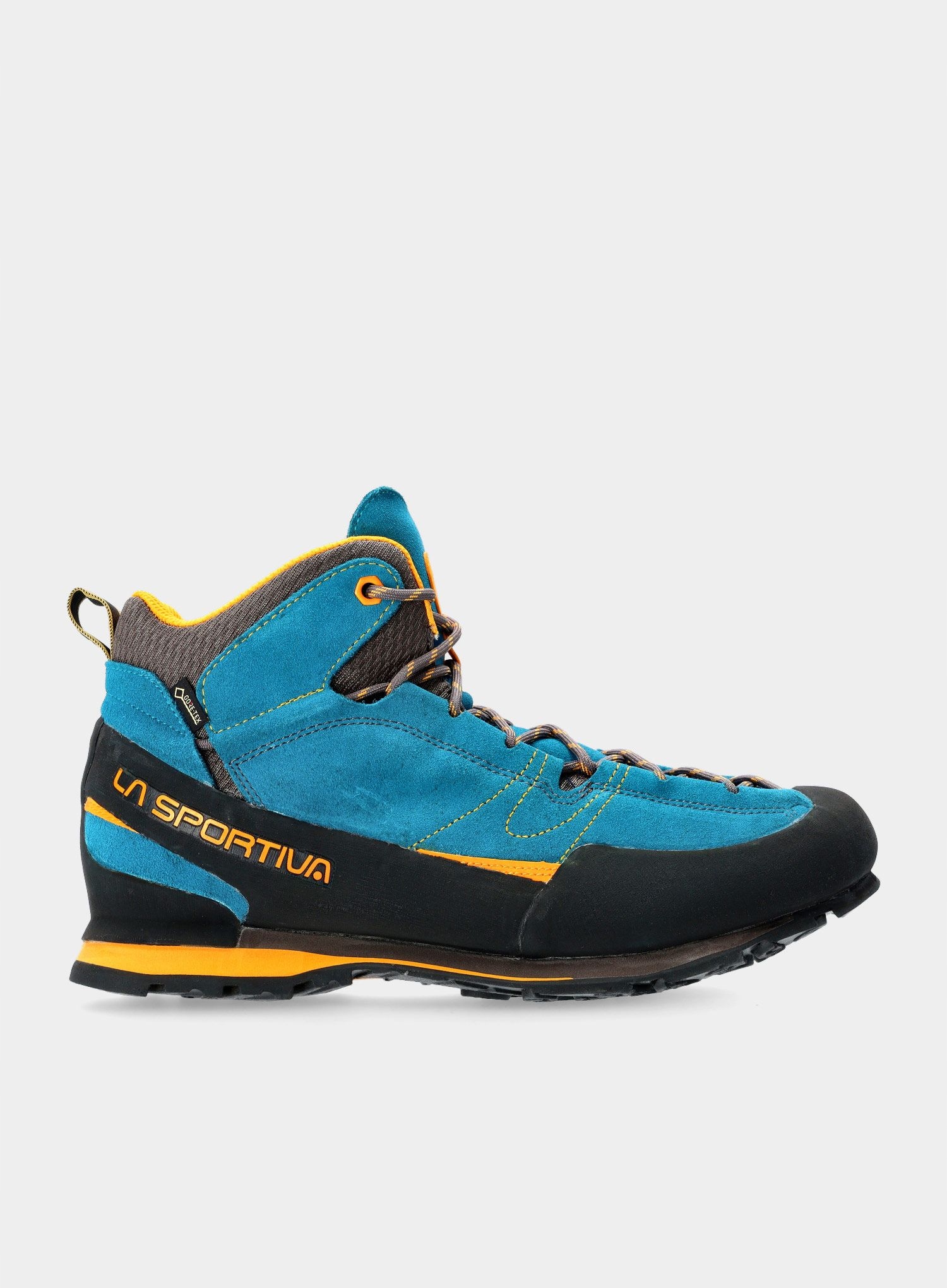 Boty La Sportiva Boulder X Mid modré/žluté 47.5