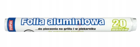 

Folia aluminiowa, 20 m