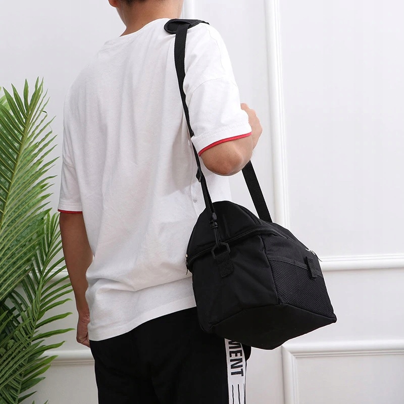 TORBA TERMICZNA IZOLACYJNA WODOODPORNA KUFEREK PASEK LUNCH BOX CZARNA 8 L Model brak