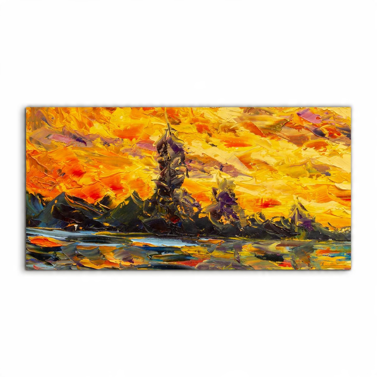 

Fotoobraz akryl 120x60 na ścianę Abstrakcja Jesień