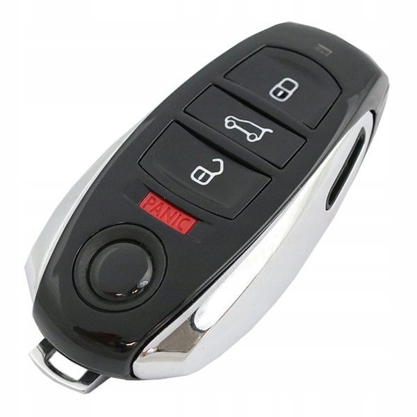 Dálkové Ovládání Klíč Vw Volkswagen Surový Klíček HU66 3 Tlačítka Panic Alarm