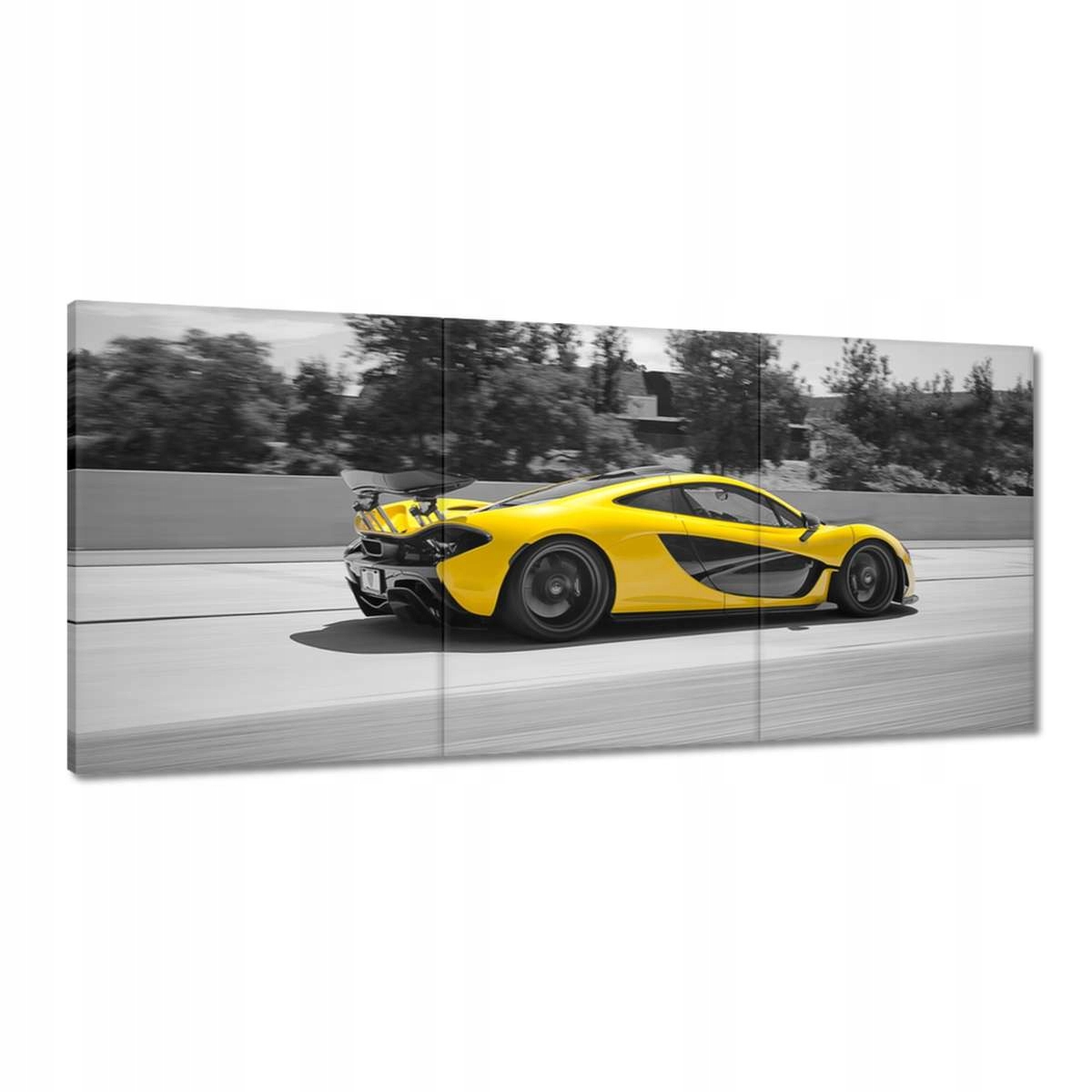 Obrazy 150x70 Yellow McLaren P1