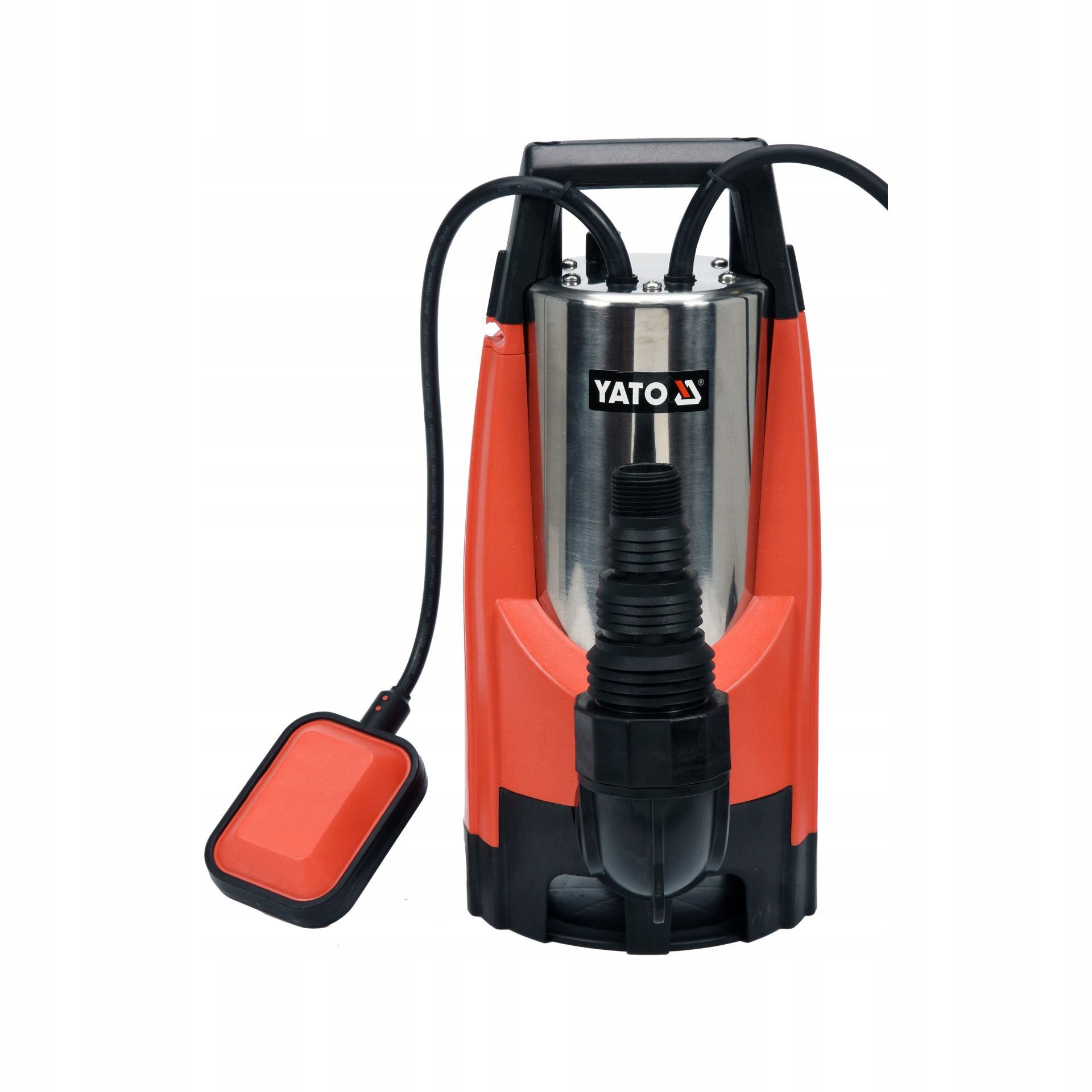 Ponorné Čerpadlo Na Špinavou Vodu 1100W Nerezové IPX8 Yato