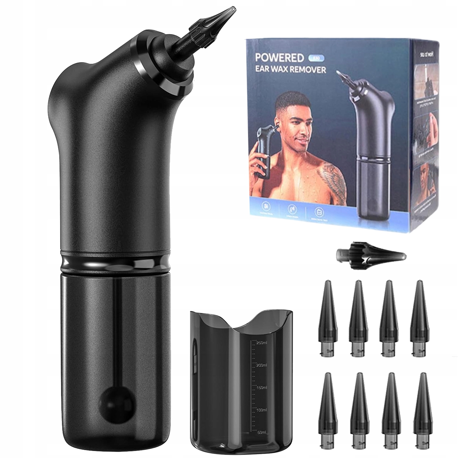 Urządzenie Do Czyszczenia Uszu Silikonowe Zatyczki 3 Godziny Pracy