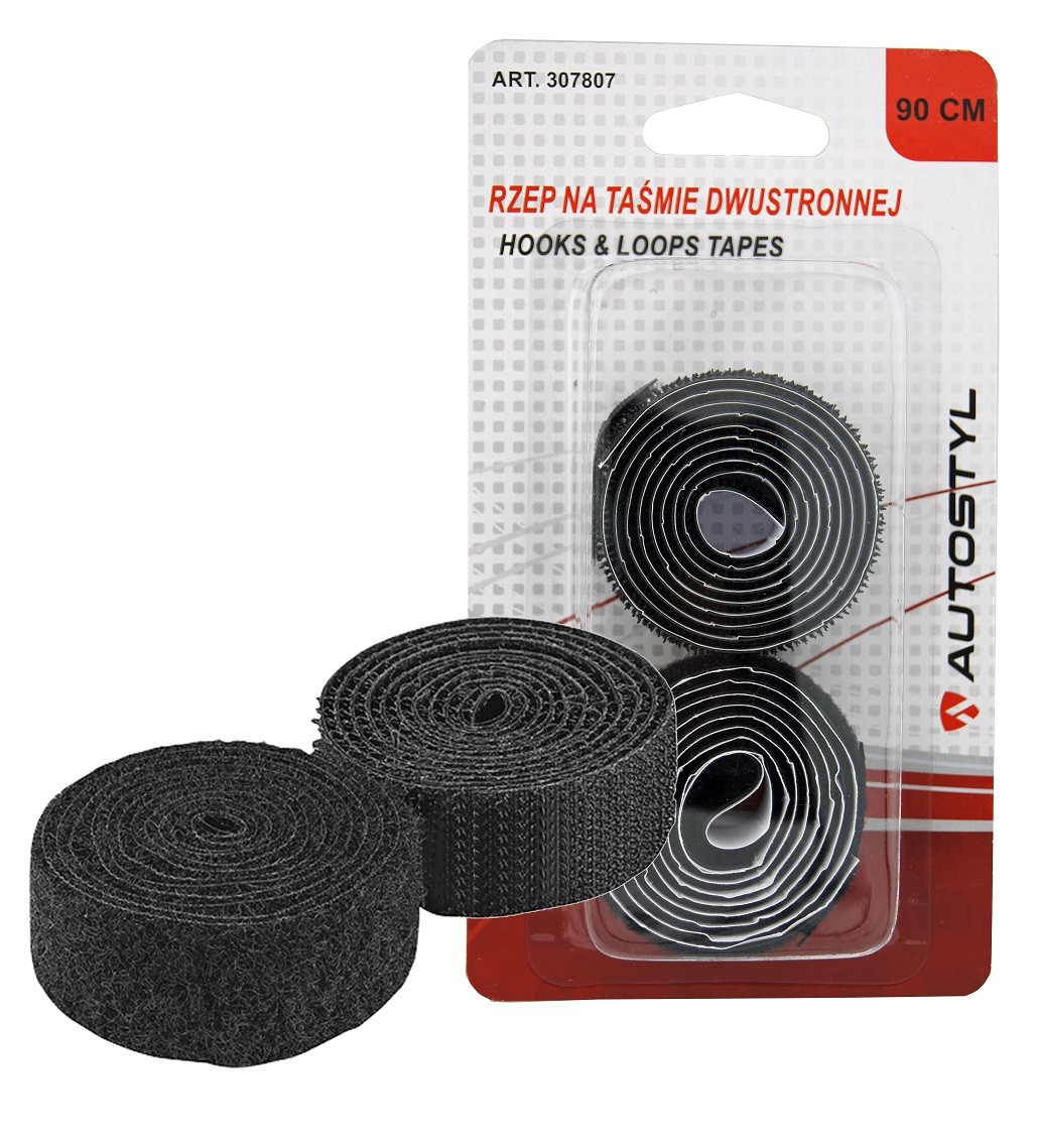 Rzep taśma Auto Styl 2x90cm na taśmie