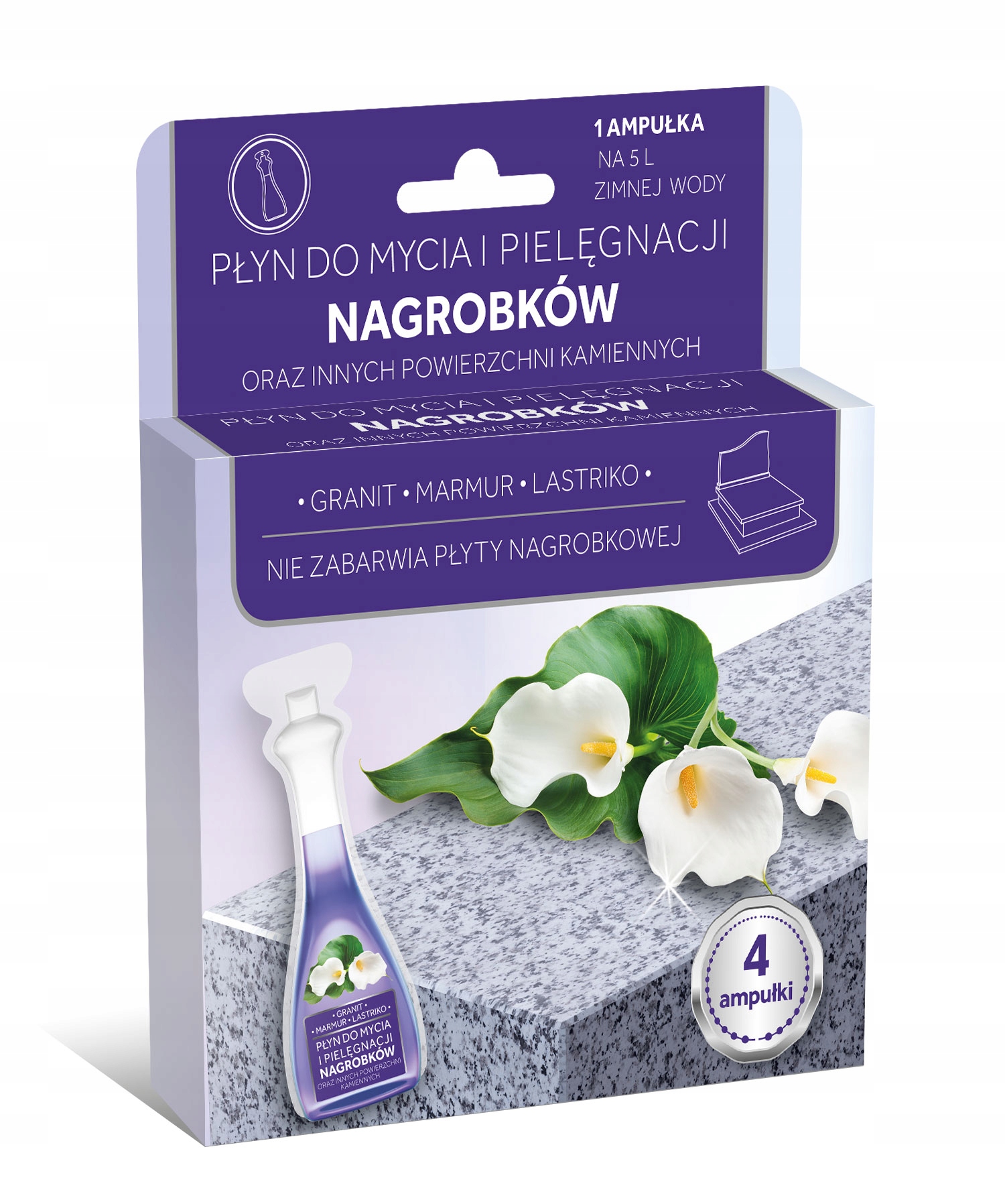 

MILL Clean Płyn do mycia nagrobków 4x40 ml