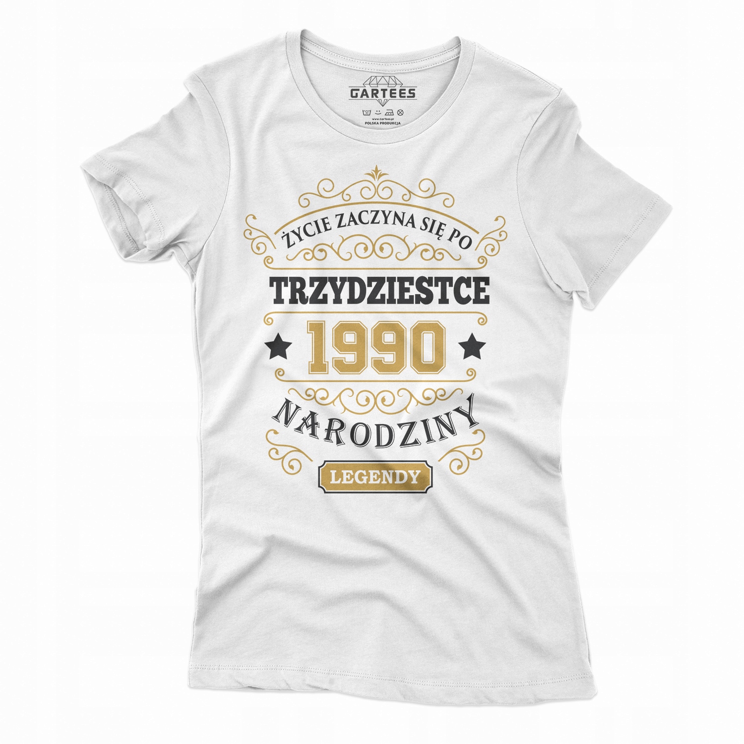 

Koszulka Damska Tshirt Życie Zaczyna Się Po 30 Tce