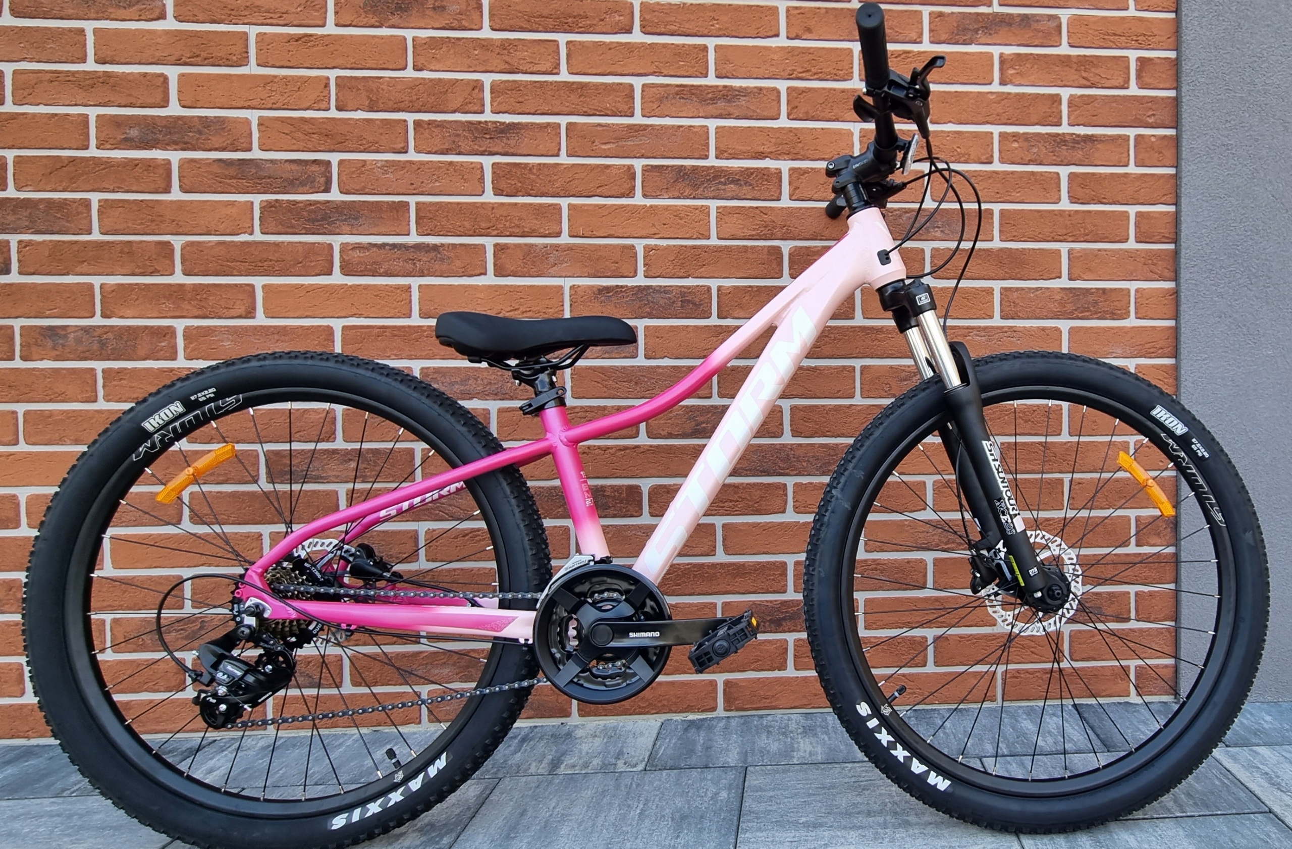 Rower Mtb Storm Shark 2.0 Lady, rama 13 cali, koło 27,5 " pudrowy róż