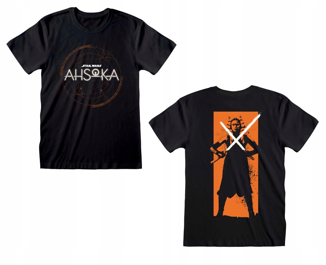 Koszulka Ahsoka Tano mapa i postać Star Wars [Rozmiar: XL]
