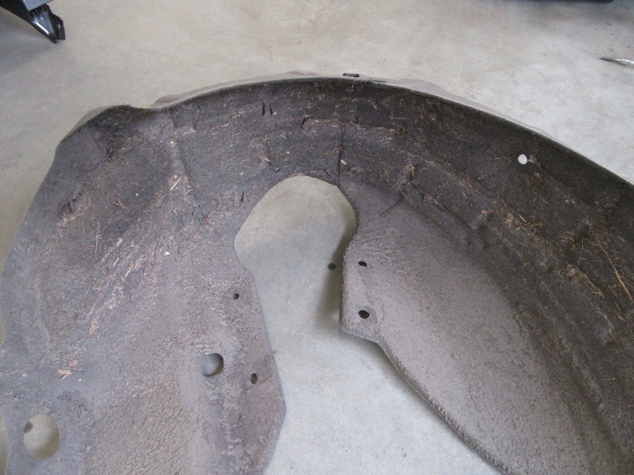 mudguard cover wheels right right rear part MAZDA 3 BL