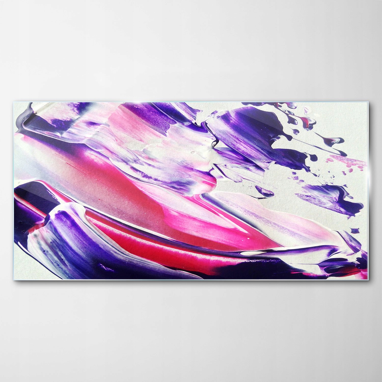 Obraz Sklenený Dekor Art Abstrakcia Akvarely 100x50