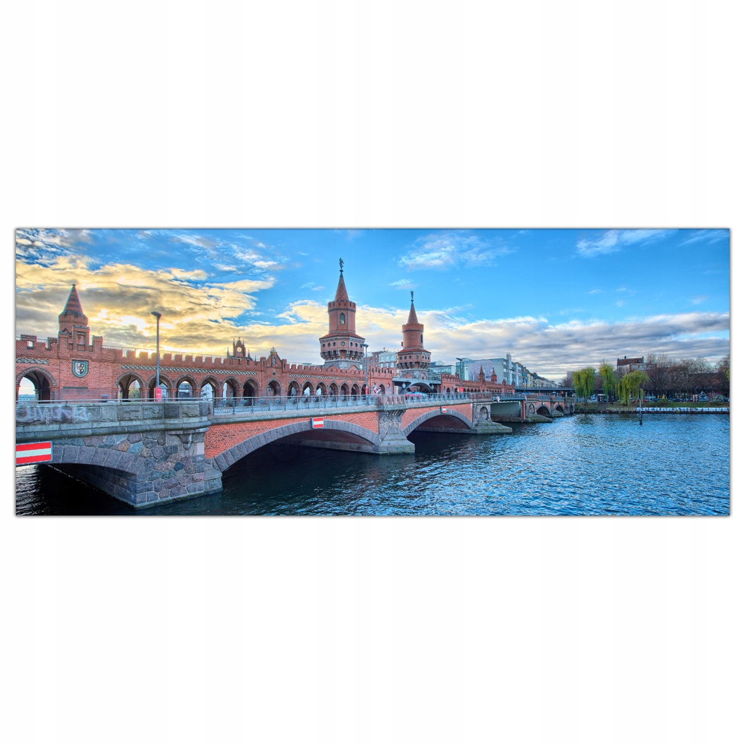 

Hartowany Obraz Szklany Rzeka Berlin Niemcy 125x50