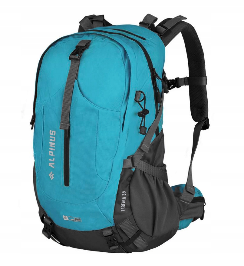 Plecak Turystyczny Alpinus Tarfala 35L Trekkingowy Outdoor Niebieski