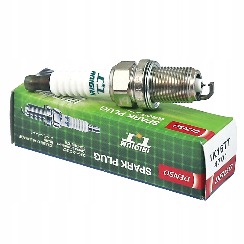 DENSO ŚWIECA ZAPŁONOWA IRYDOWA IK16TT LPG/CNG 4SZT Długość gwintu 19,0 mm