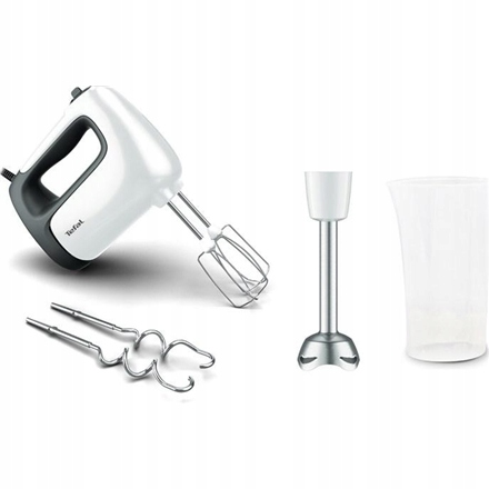 Tefal PrepMix+ HT462138 Mikser ręczny 500 W Liczba prędkości 5 Tryb turbo B