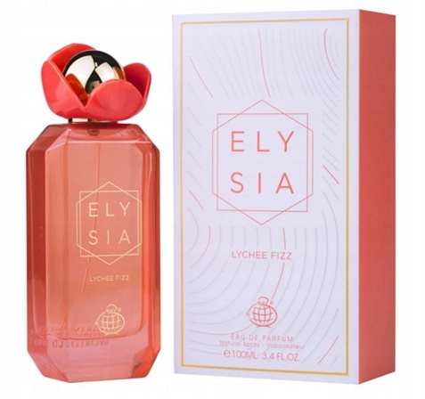 Fragrance World Elysia Lychee Fizz 100 ml Dámské Parfémy Ovocně-květinové