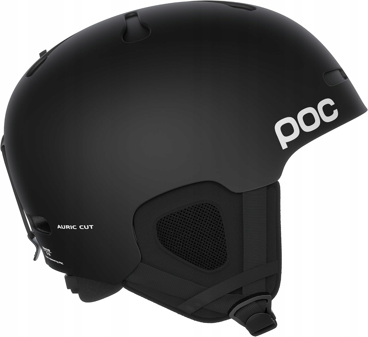 Sportovní přilba Poc Auric Cut matná černá unisex 55 58 cm