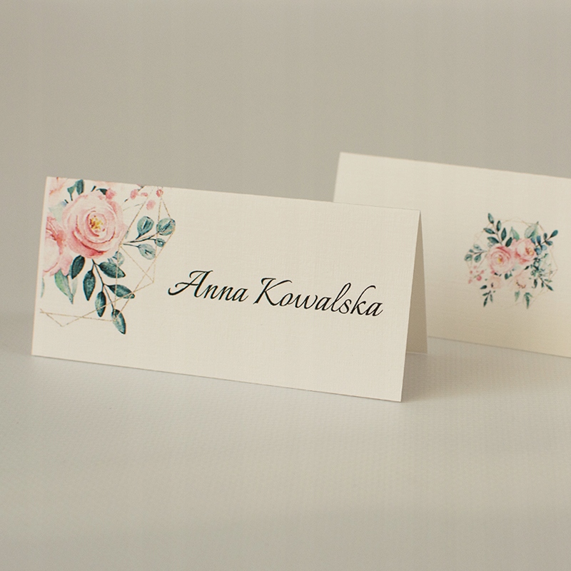 WINIETKI winiety winetki na stół wesele Kształt prostokątny