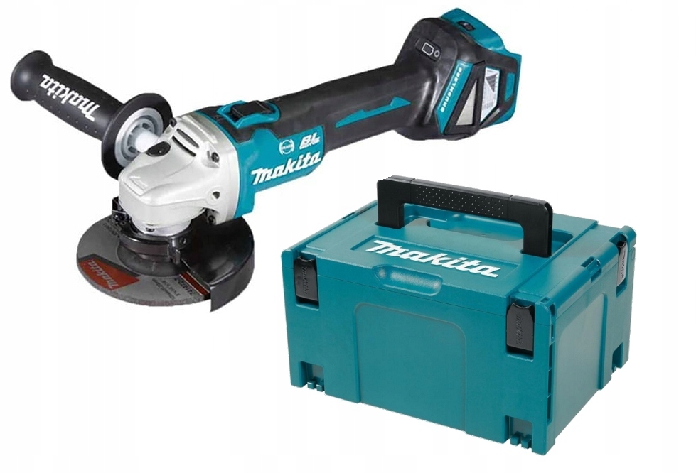 Szlifierka Kątowa Regulacja Obrotów Makita 18V 125MM DGA513ZJ Body Walizka