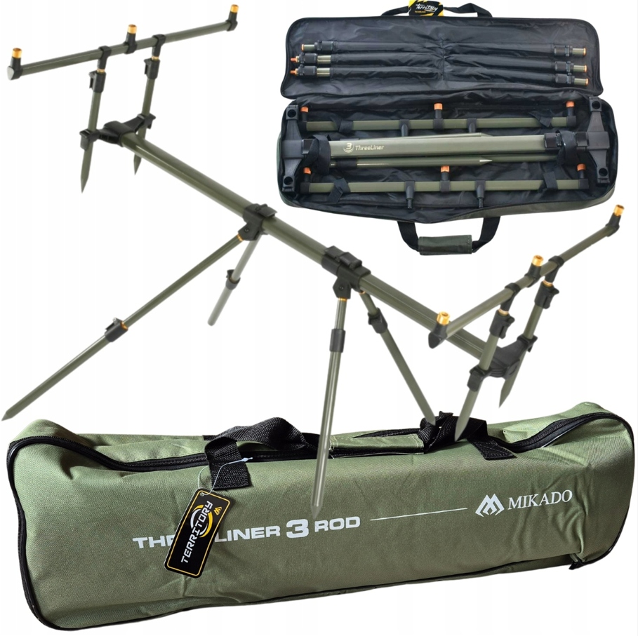 Mikado Karpiový stojan Threeliner 3 Rod Pod